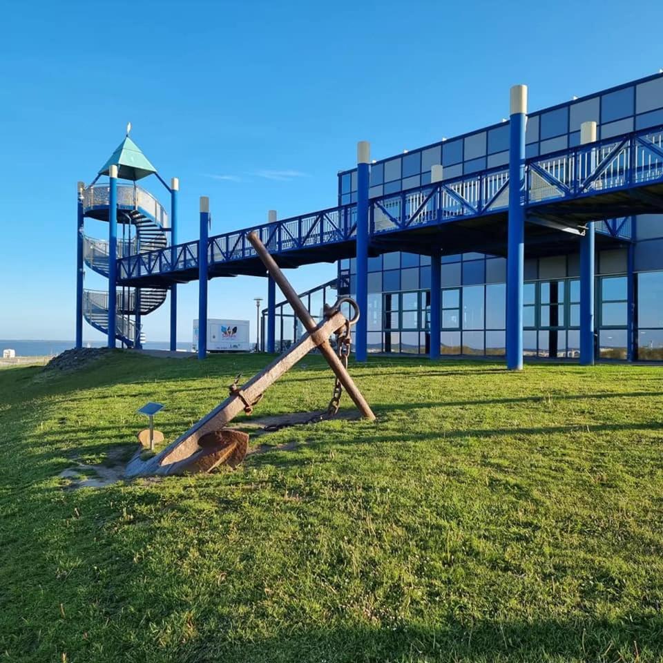 Ferienhaus Luettje Uttiet Mit Eingezaeunten Garten Villa Berumbur Exteriör bild